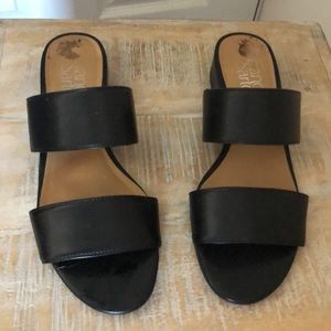 Italian Leather Black Matte Flats